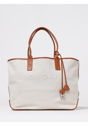 Tote Bag HOGAN Woman color Yellow Cream