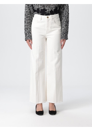 Jeans GIAMBATTISTA VALLI Woman color Yellow Cream