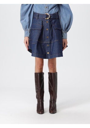 Skirt ZIMMERMANN Woman color Ink