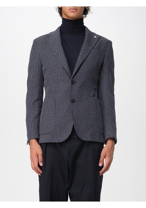 Jacket MANUEL RITZ Men color Blue