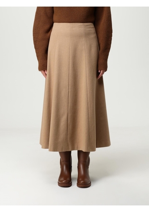 Skirt MAX MARA Woman color Camel