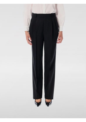 Pants SAINT LAURENT Woman color Black