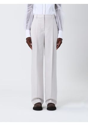 Pants BRUNELLO CUCINELLI Woman color White