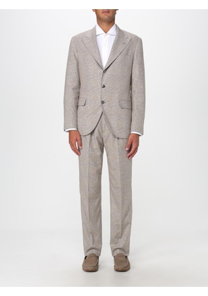 Suit BRUNELLO CUCINELLI Men color Brown