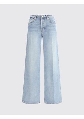 Jeans RE/DONE Woman color Denim