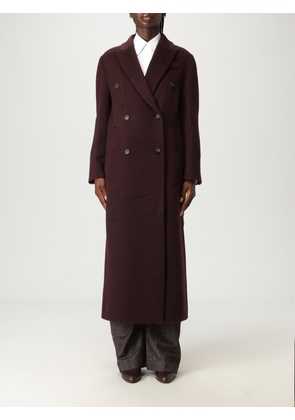 Coat BRUNELLO CUCINELLI Woman color Burgundy