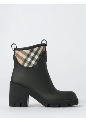 Boots BURBERRY Woman color Black