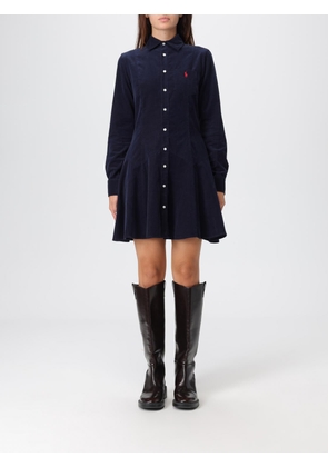 Dress POLO RALPH LAUREN Woman color Blue