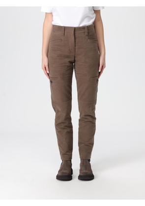 Pants BRUNELLO CUCINELLI Woman color Brown