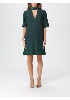 Dress PINKO Woman color Green