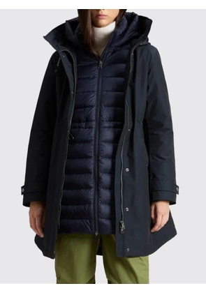 Coat WOOLRICH Woman color Blue