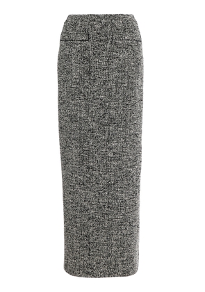 Oscar de la Renta Bouclé Tweed Maxi Skirt - Moda Operandi