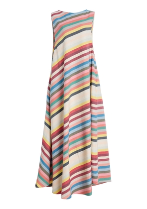Marrakshi Life Exclusive Riviera Striped Cotton Maxi Dress - Moda Operandi
