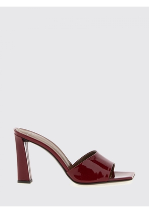 Heeled Sandal GIUSEPPE ZANOTTI Woman color Burgundy