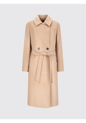Coat MAX MARA Woman color Camel