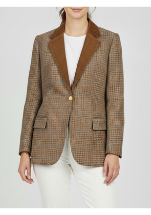 Jacket THOM BROWNE Woman color Brown