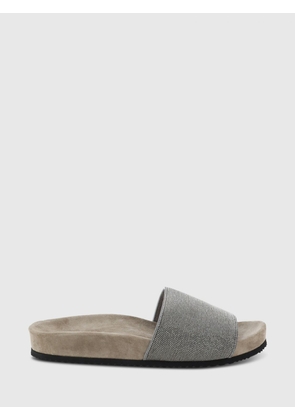 Heeled Sandal BRUNELLO CUCINELLI Woman color Grey