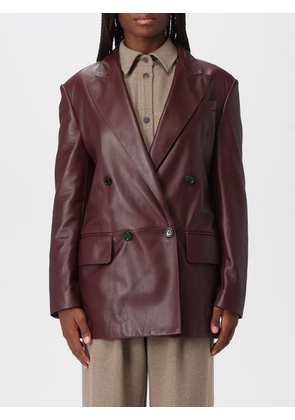 Jacket MAX MARA Woman color Cherry