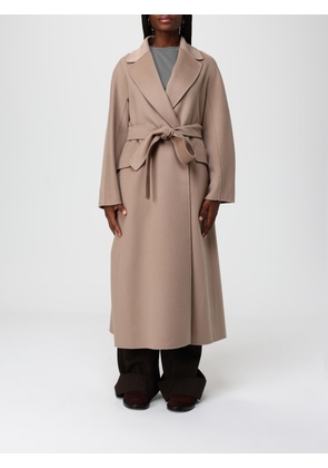 Coat 'S MAX MARA Woman color Sand