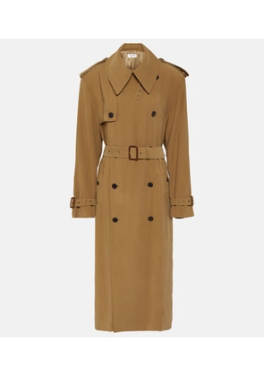 Saint Laurent Twill trench coat