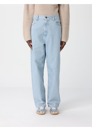 Pants CARHARTT WIP Woman color Gnawed Blue