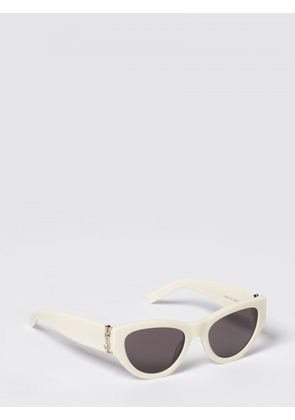Sunglasses SAINT LAURENT Woman color White