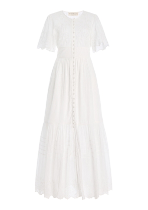 All That Remains Idella Embroidered Cotton Voile Maxi Dress - Moda Operandi