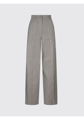 Pants MAX MARA Woman color Grey