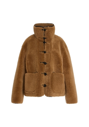 Róhe Shearling Coat - Moda Operandi