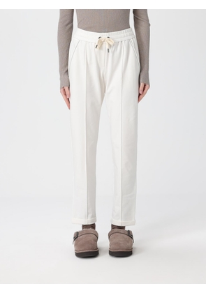 Pants BRUNELLO CUCINELLI Woman color Natural
