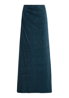 Significant Other Exclusive Priya Draped Jersey Maxi Skirt - Moda Operandi