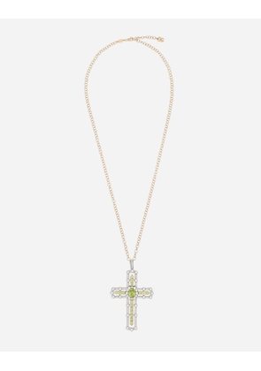 Dolce & Gabbana 379 Pendente Croce T - Man Necklaces Yellow Onesize