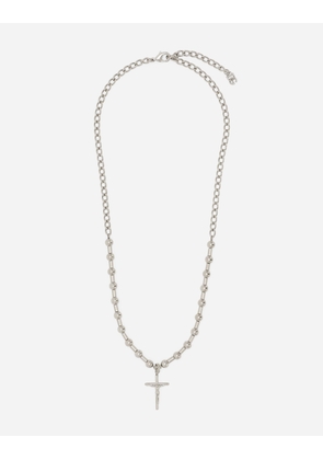 Dolce & Gabbana Collana - Man Bijoux Silver Metal Onesize