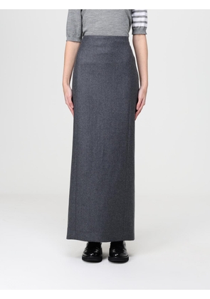 Skirt THOM BROWNE Woman color Grey