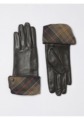 Gloves BARBOUR Woman color Brown