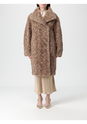 Coat BOSS Woman color Brown
