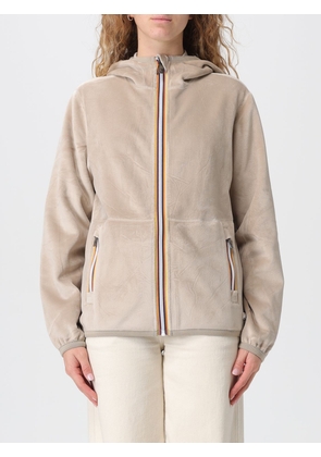 Jacket K-WAY Woman color Beige