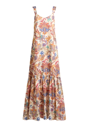 Etro Printed Cotton Maxi Dress - Moda Operandi