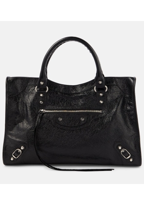Balenciaga Le City Medium leather tote bag