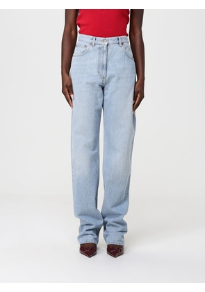 Jeans VALENTINO Woman color Gnawed Blue