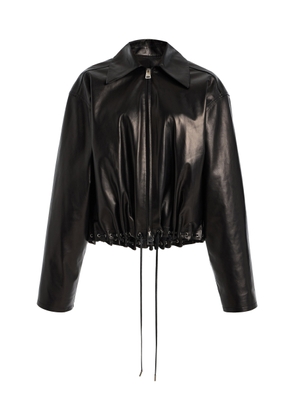 Brandon Maxwell The Leland Leather Jacket - Moda Operandi