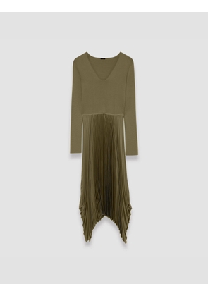 Knit Weave Plissé Dubois Dress - Regular / 36