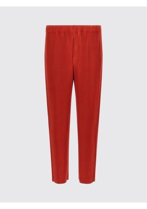 Pants HOMME PLISSE' ISSEY MIYAKE Men color Red