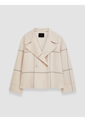 Double Face Tartan Rollet Jacket - 32