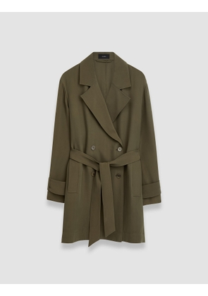 Silk Crepe Charah Jacket - 36