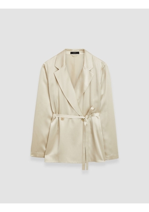 Joubert Silk Satin Jacket - 36