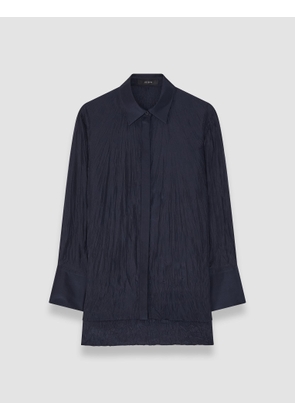 Bold Habotai Silk Blouse - 34