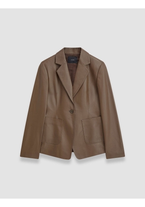 Glenview Nappa Leather Jacket - 34