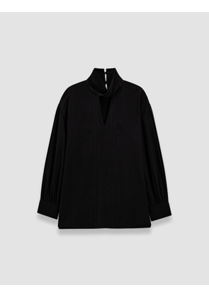 Rivoli Silk Crepe de Chine Blouse - 34