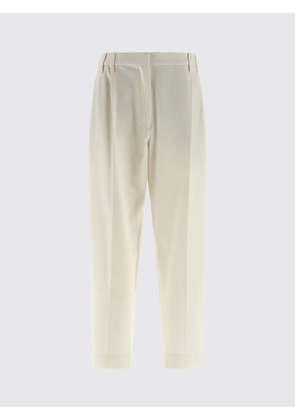 Pants BRUNELLO CUCINELLI Woman color White